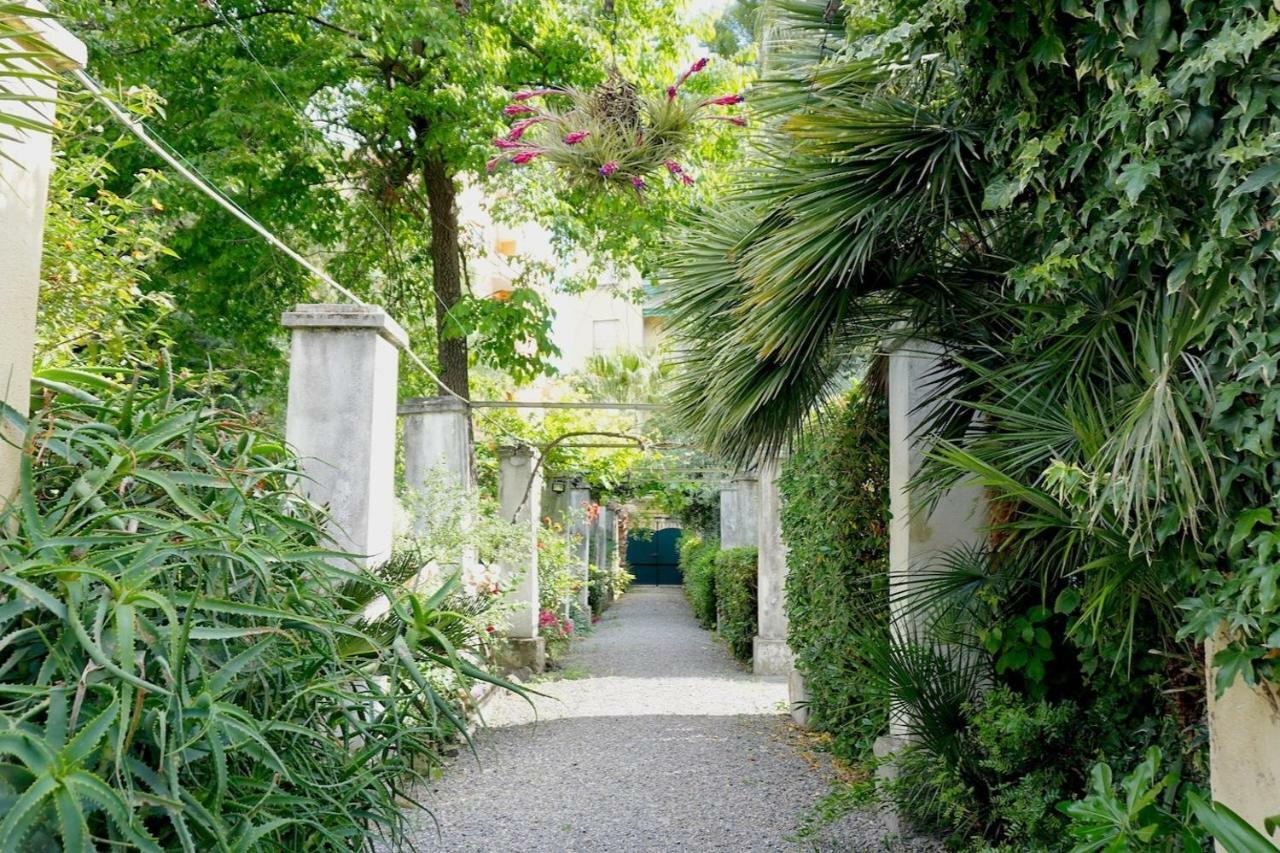 Villa Angelina - Casa Glicine Vallecrosia Bagian luar foto